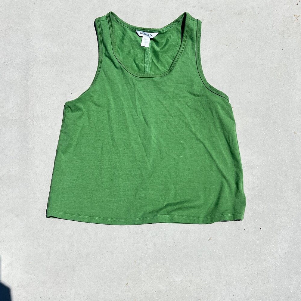 Athleta Essential Tank  Light Green Small